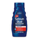 selsun blue men's care medicated shampoo dandruff treatment selenium sulfide menthol scalp relief men's hair care