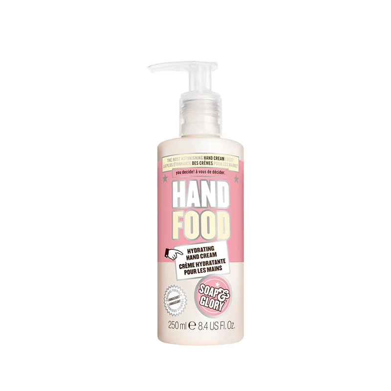 hand cream moisturizer shea butter Soap and Glory Hand Food hydrating skincare