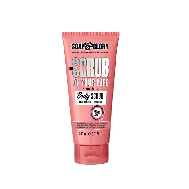 body scrub exfoliating scrub Soap and Glory The Scrub of Your Life shea butter vitamin E Original Pink fragrance