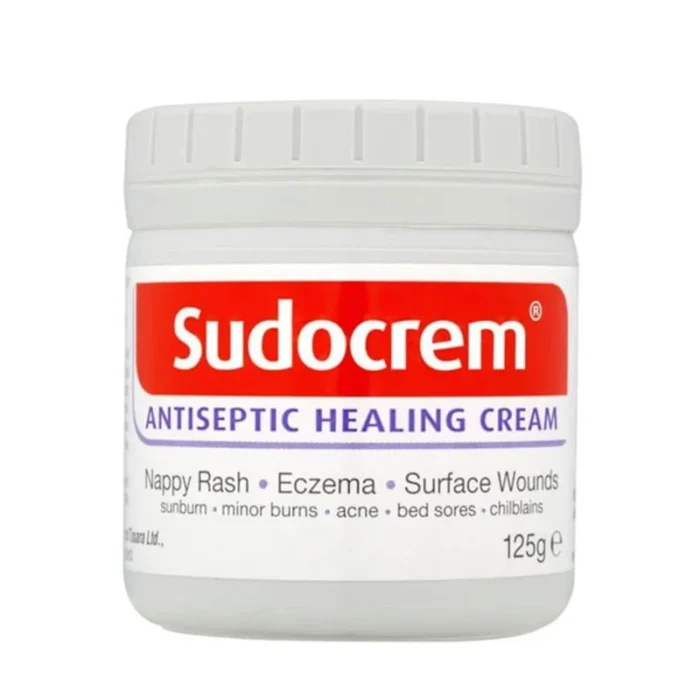 Sudocrem healing cream antiseptic skin irritation rash burn eczema care