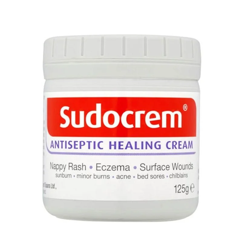 Sudocrem healing cream antiseptic skin irritation rash burn eczema care