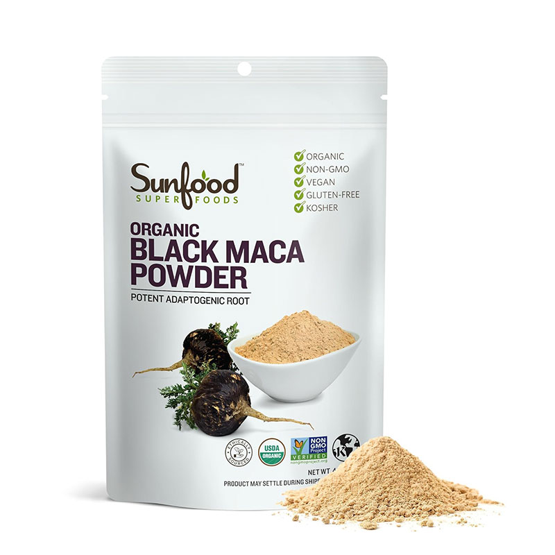Sunfood maca powder organic energy stamina hormone balance superfood