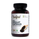 Sunfood Shilajit capsules energy stamina detox minerals fulvic acid