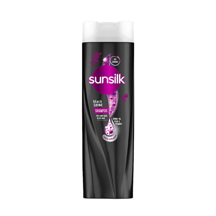 Sunsilk black shampoo shine hair dark hair care