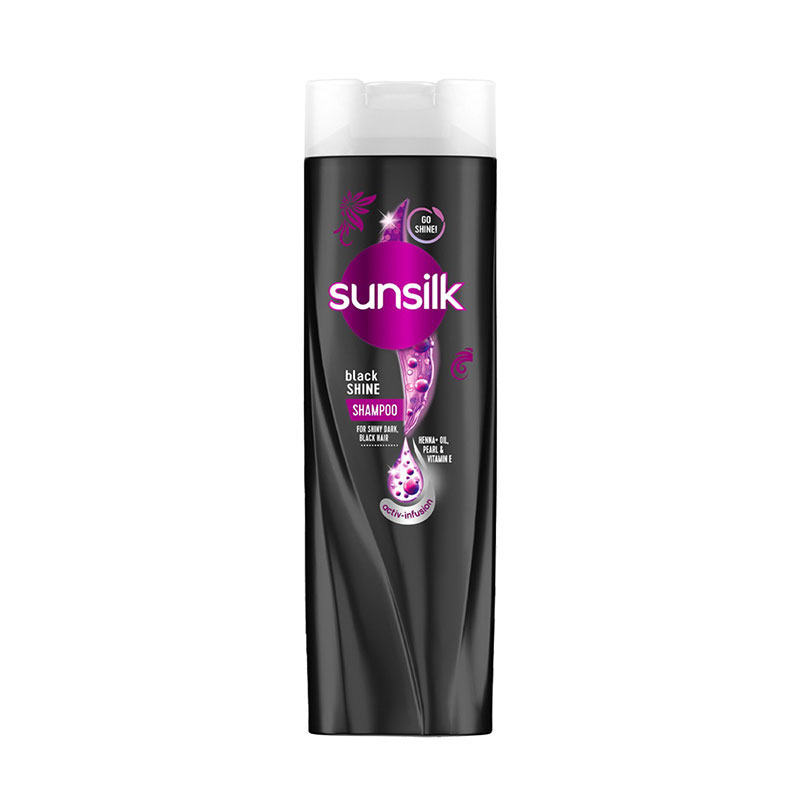 Sunsilk black shampoo shine hair dark hair care