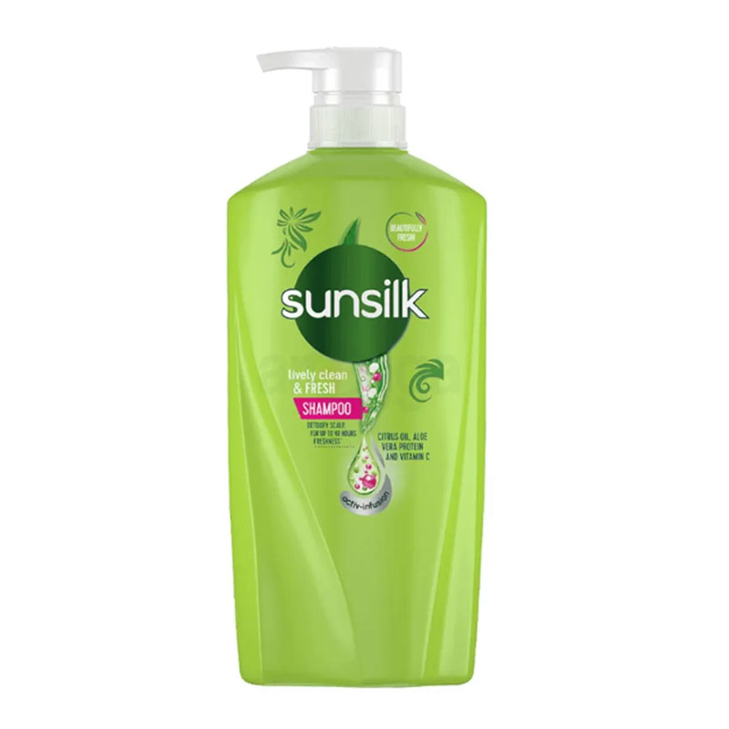 Sunsilk clean shampoo fresh hair oily scalp care