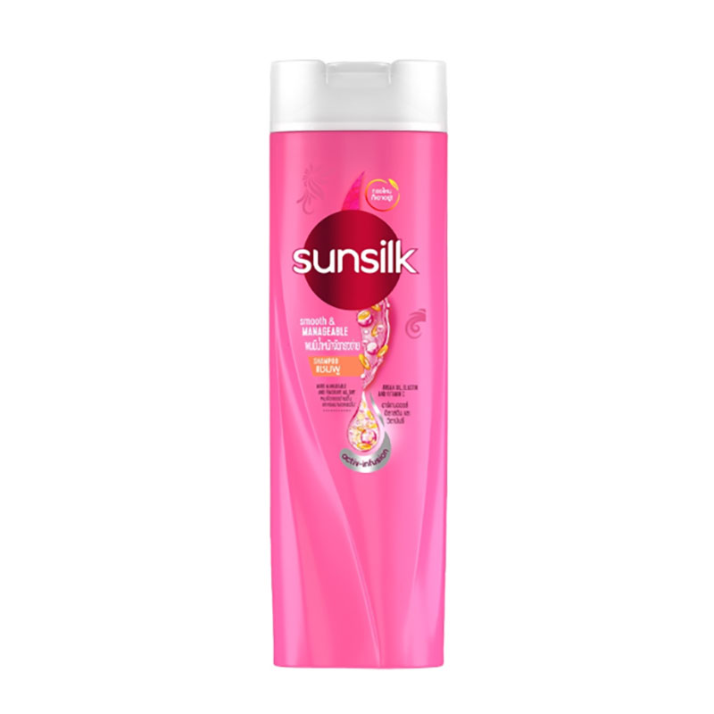 Sunsilk smooth shampoo frizz-free soft hair manageable
