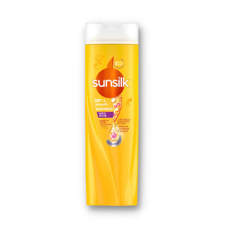 Sunsilk soft shampoo smooth hair frizz-free