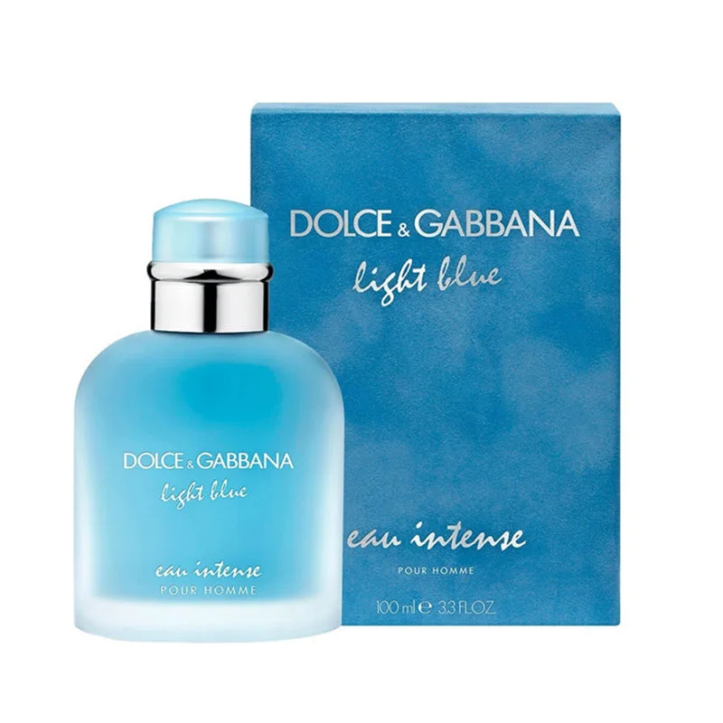 Dolce & Gabbana Light Blue Eau Intense Pour Homme EDP – 100ml For Men