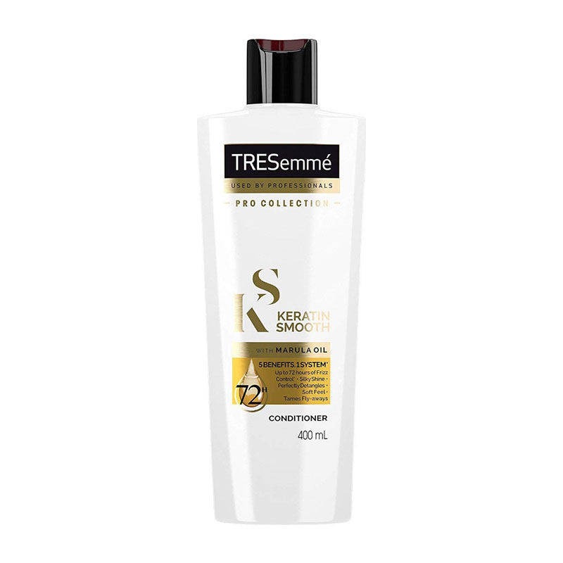 TRESemmé keratin conditioner frizz control hair smoothening shine conditioner