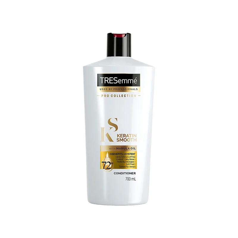 TRESemmé keratin conditioner frizz control hair smoothening shine conditioner