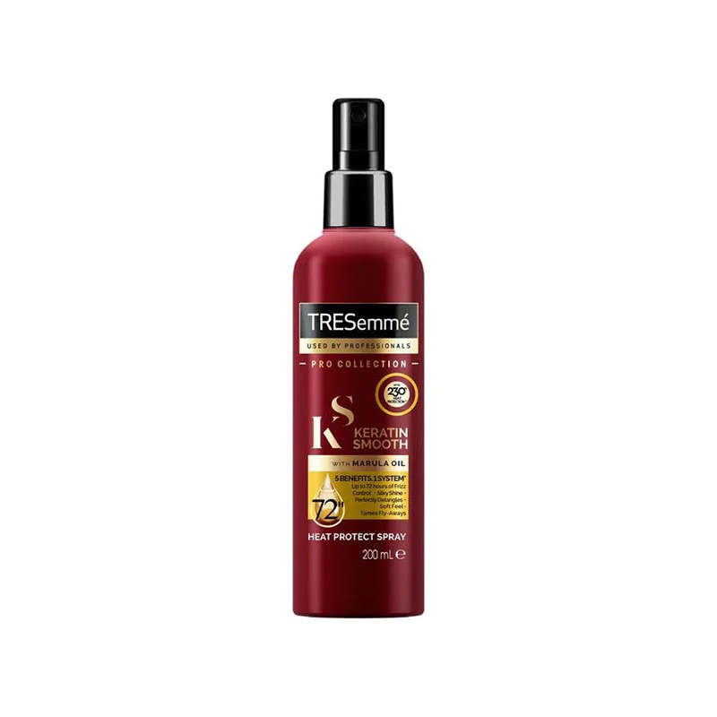 TRESemmé heat protection keratin spray frizz control shine spray