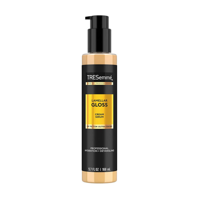 TRESemmé gloss serum hair shine smooth hair frizz control