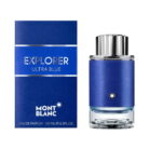 Montblanc Explorer Ultra Blue Eau de Parfum 100ml men's fragrance Sicilian bergamot pink pepper leather long-lasting sophisticated scent