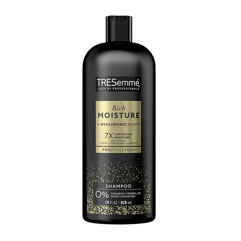TRESemmé moisture shampoo hyaluronic hydration dry hair care