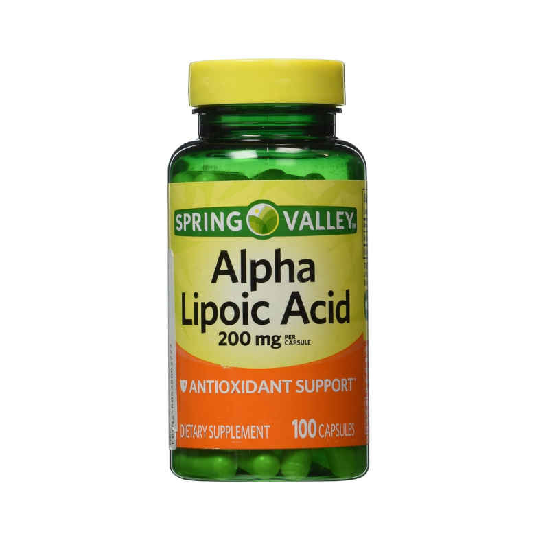 Spring Valley Alpha Lipoic Acid 200mg 100 Capsules