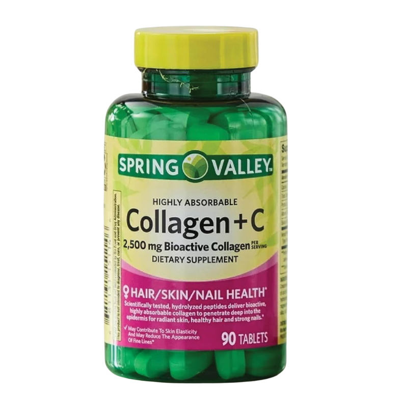 Spring Valley Collagen + Vitamin C 2500mg 90 Tablets