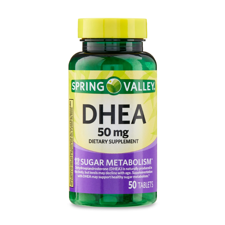 Spring Valley DHEA 50mg Dietary Supplement 50 Tablets
