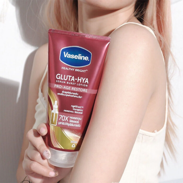 Vaseline-Gluta-Hya-Serum-Burst-Lotion-Pro-Age-Restore-300ml-4