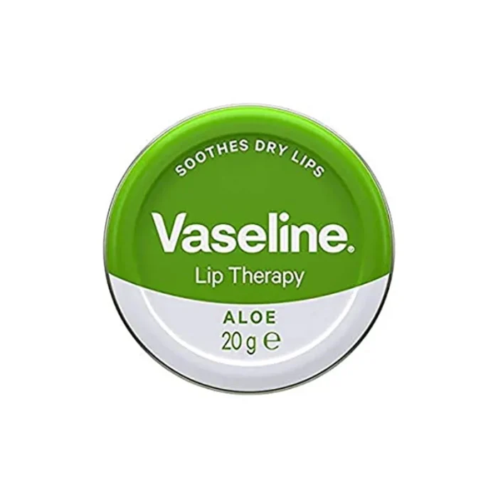 vaseline lip therapy aloe vera lip balm soothing hydration lip protection dry lips moisturizing lips natural aloe vera