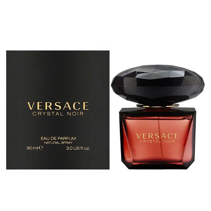 Versace Crystal Noir EDP 90ml women's fragrance amber floral pepper ginger coconut gardenia sandalwood