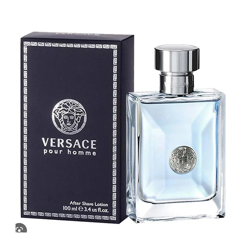 Versace Pour Homme After Shave Lotion 100ml masculine fragrance soothing hydration
