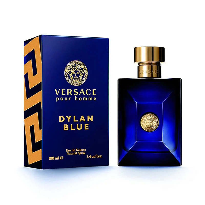 Versace Dylan Blue men perfume Eau de Toilette fragrance bold scent