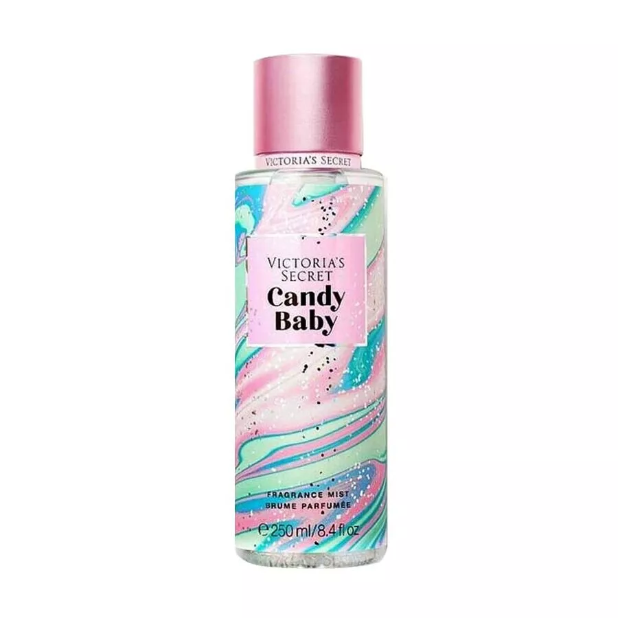 Candy Baby Shimmer Victoria's Secret body mist mango sugar fragrance shimmer body spray sweet fruity scent