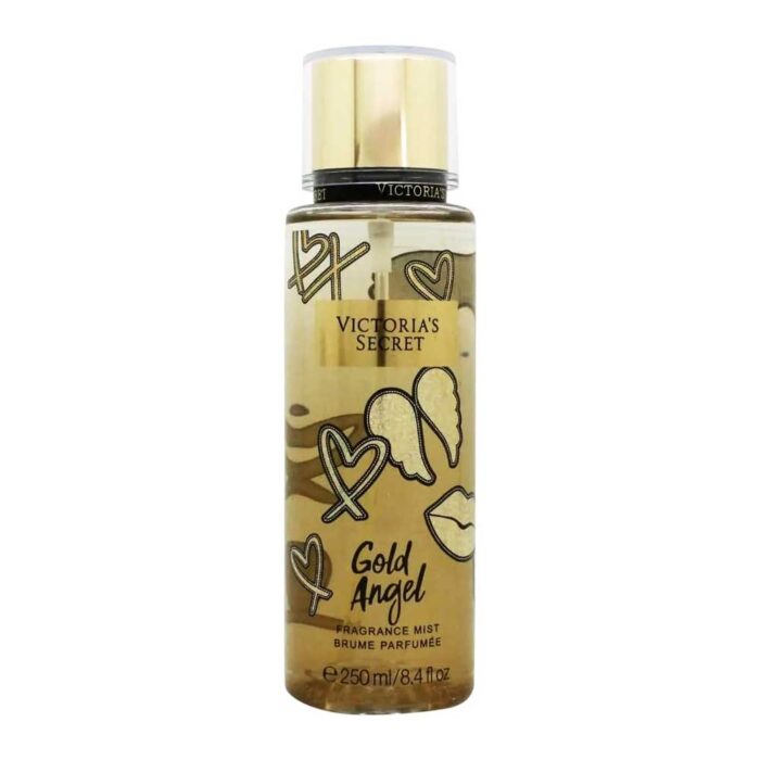 angel gold fragrance mist victorias secret bergamot gardenia musk body spray