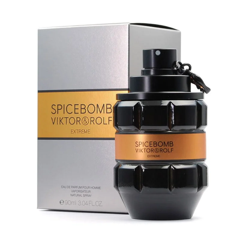 spicebomb extreme viktor and rolf fragrance men's eau de parfum spicy tobacco scent long-lasting men's perfume