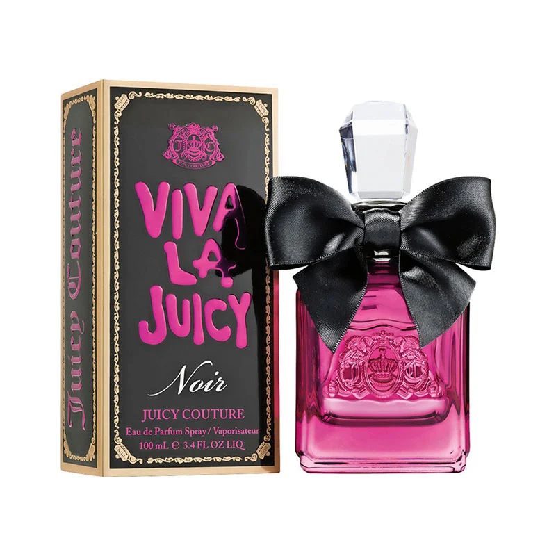 Viva La Juicy Noir Couture perfume sweet floral gourmand fragrance Juicy Couture EDP women's scent
