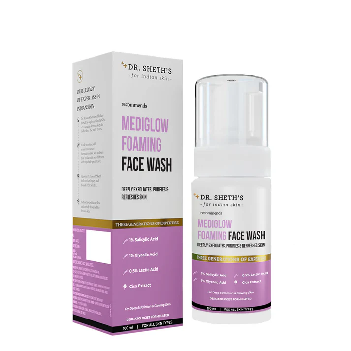 Dr sheths Mediglow Foaming Face Wash - 100ml