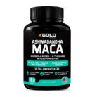 X Gold Health Ashwagandha Maca Ashwagandha Maca supplement Ashwagandha Maca capsules stress relief supplement energy booster supplement