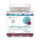 Youtheory Ashwagandha Gummies stress support KSM-66 ashwagandha supplement blueberry gummies adaptogen