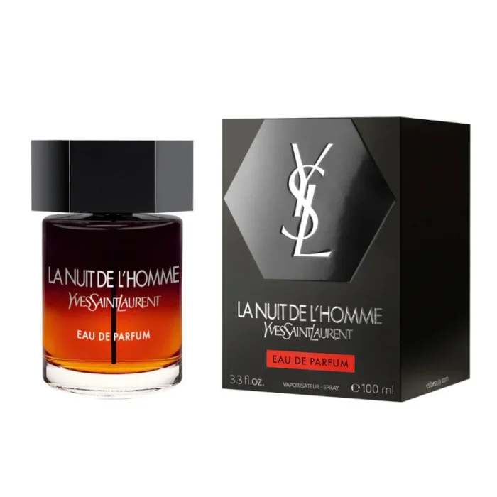 YSL La Nuit De L’Homme EDP Yves Saint Laurent La Nuit De L’Homme La Nuit De L’Homme Eau de Parfum men’s amber woody fragrance evening wear cologne