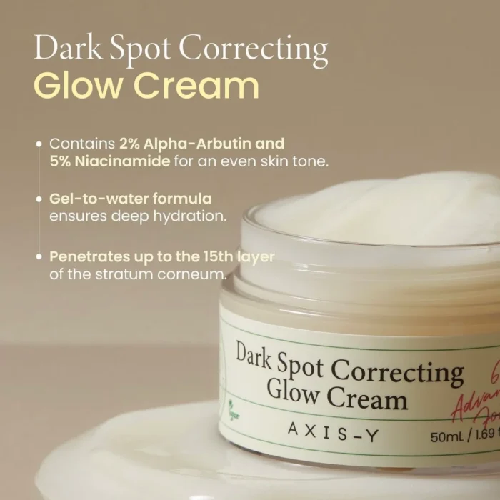 Axis-Y Dark Spot Correcting Glow Cream 50ml