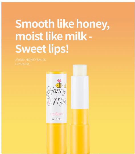 Apieu Honey & Milk Lip Balm 3.3g