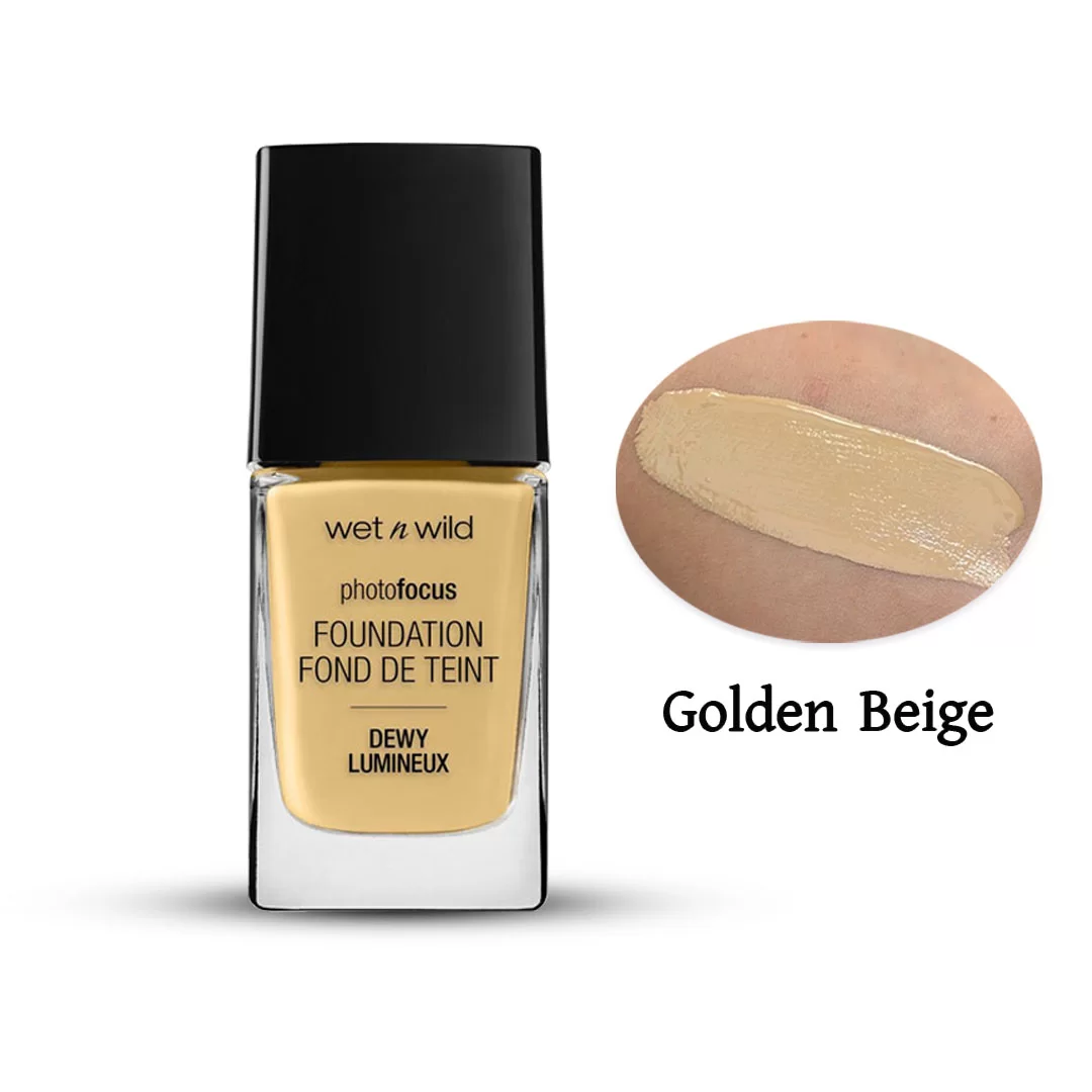 Wet n Wild Dewy Foundation Soft Beige Radiant Foundation Dewy Finish Hydrating Foundation