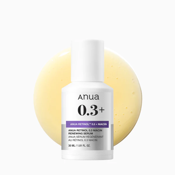 ANUA RETINOL 0.3 + NIACIN RENEWING SERUM 30m