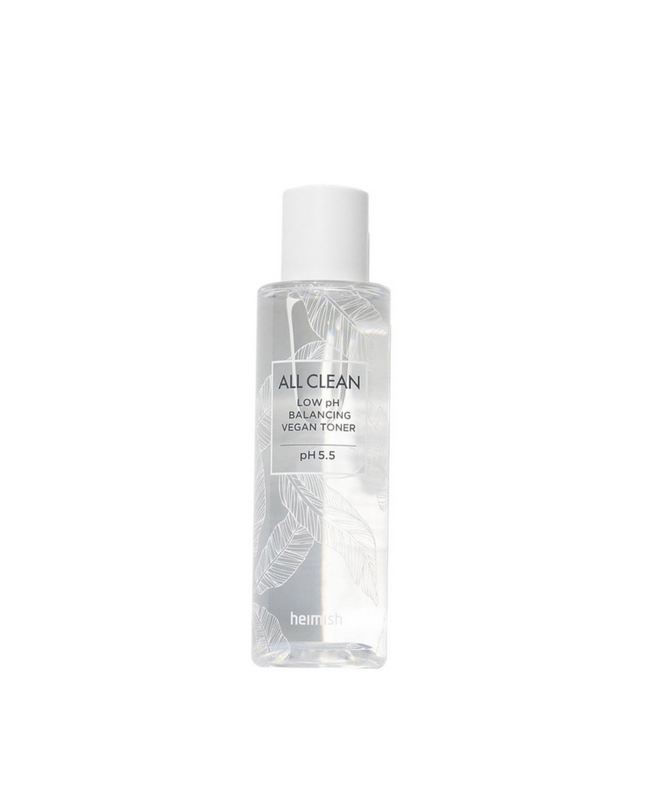 HEIMISH ALL CLEAN LOW PH BALANCING VEGAN TONER 30ML (MINI)