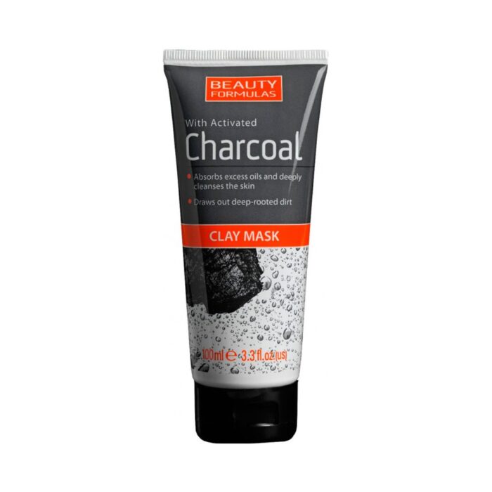 Beauty Formulas Charcoal Clay Mask deep cleansing detox skincare