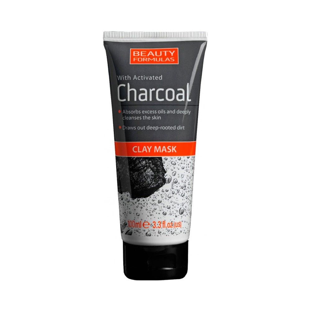 Beauty Formulas Charcoal Clay Mask deep cleansing detox skincare