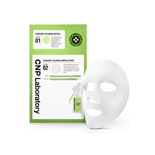 CNP Laboratory Greenery Calming Ampoule 2-Step Mask