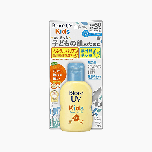 Biore UV Kids Pure Milk Sunscreen SPF50+ PA+++ 70ml