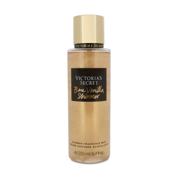 Bare Vanilla Shimmer Victoria's Secret body mist whipped vanilla fragrance soft cashmere scent shimmering body spray