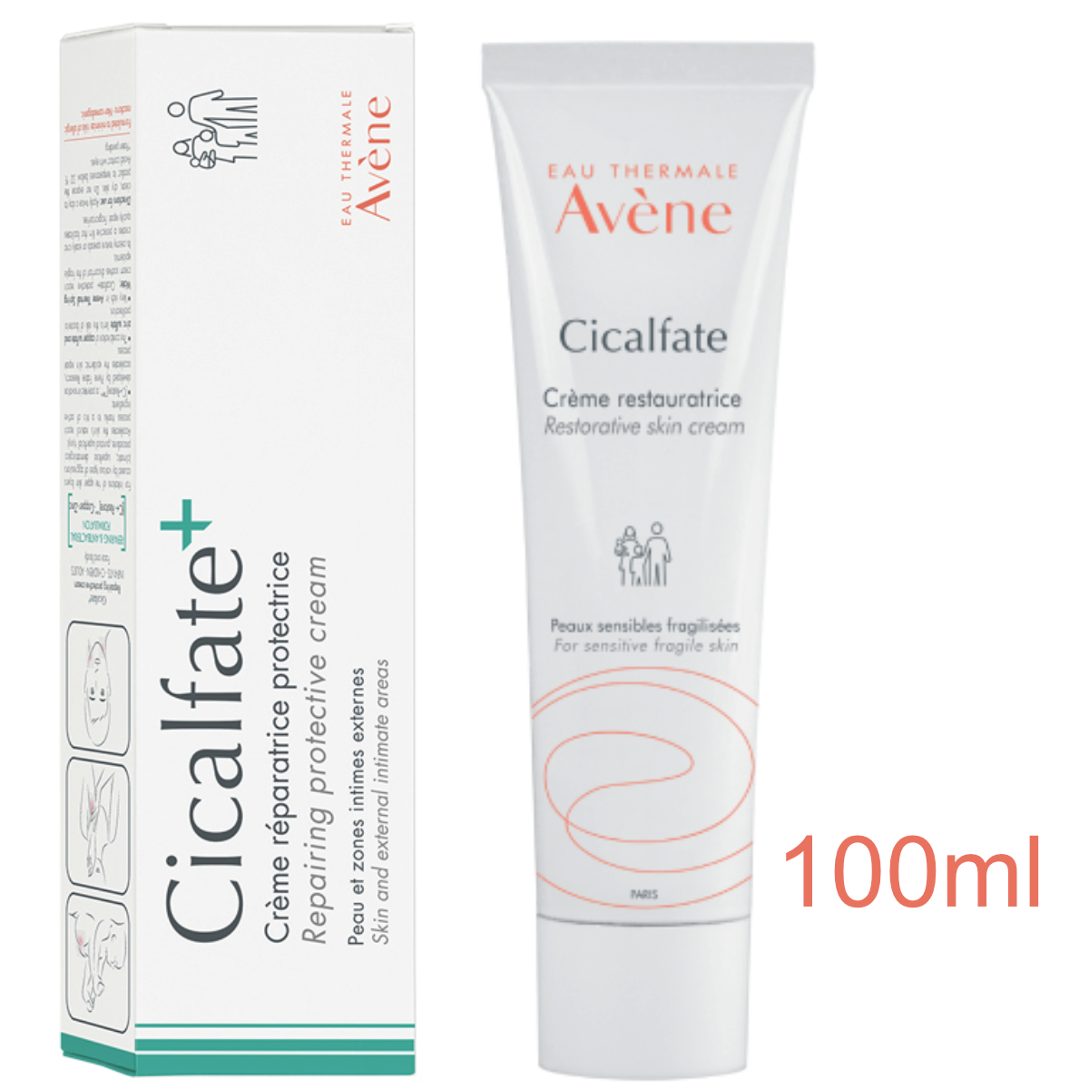 Cicalfate repairing cream skin recovery cream Avene sensitive skin skin soothing cream