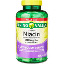 Spring Valley Niacin Supplement 500 mg Capsules 240 Capsules