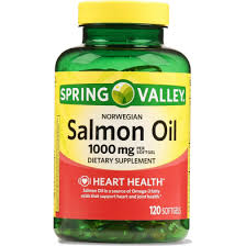 Spring Valley Norwegian Salmon Dietary Supplement 1000 mg 120 Softgels