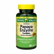 Spring Valley Papaya Enzyme Complex Chewable 180 Tablets