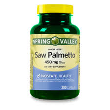 Spring Valley Saw Palmetto supplement Prostate 450mg 200 capsules
